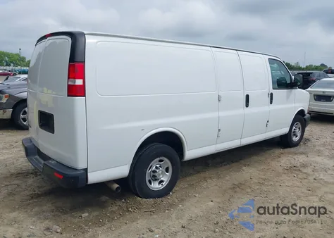 2021 Chevrolet Express Cargo Rwd 2500 Extended Wheelbase Wt from USA, damaged, VIN 1GCWGBF77M1177506